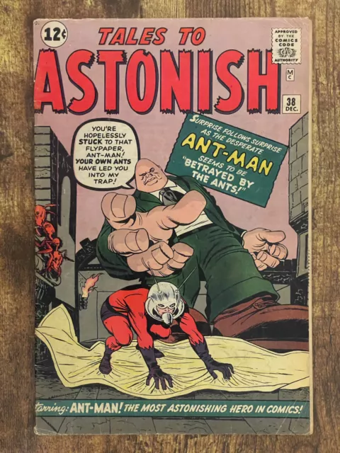 Tales to Astonish #38 - 1st App Egghead - Marvel Comics 1962