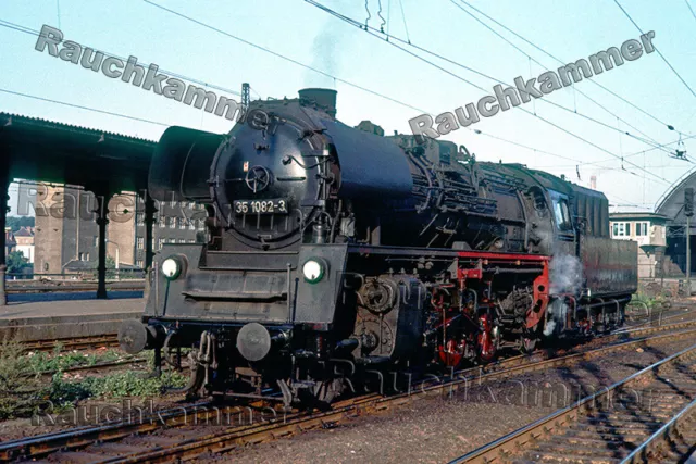 PE-Fotoabzug 10x15 DR 35 1082-3 Dresden Hbf 1971 / F107355