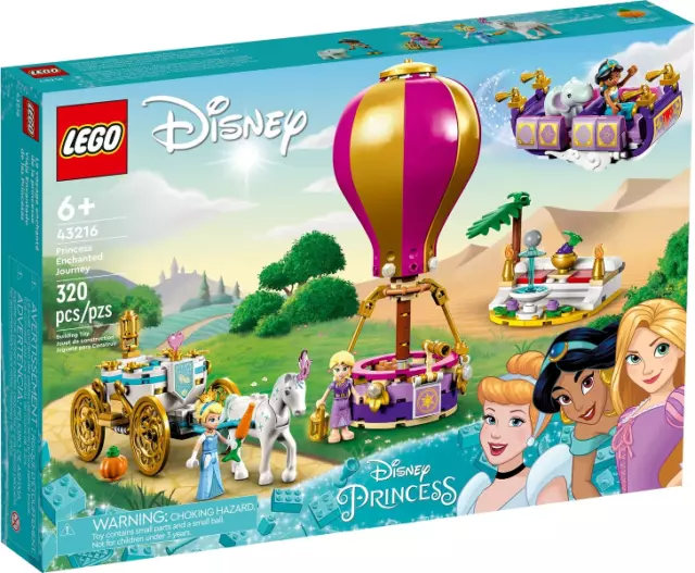 LEGO 43216 Viaje encantado de las Princesas