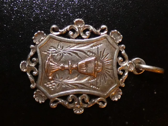 Médaille/Fob Football Argent Massif Et Émail - Poinçon Chester 1923 - 10g