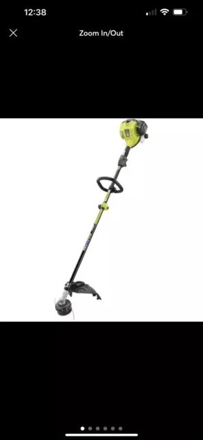 Ryobi Ry Ss Cc Straight Shaft Lawn Grass Weed Trimmer Cycle Gas Power Picclick