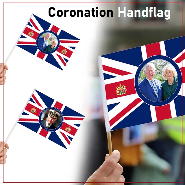 Pack De 288 Drapeaux à Main Union Jack - Pour VE Day 2025 - 35cm