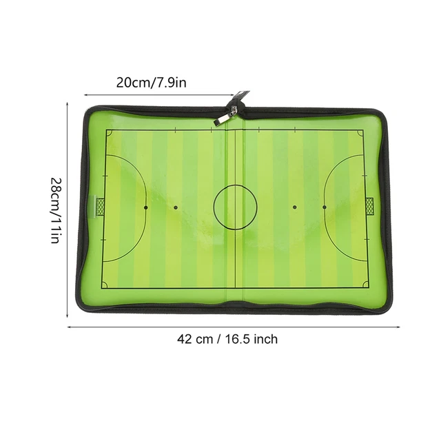 Sports Magentic Foottball Coach Strategy Board Foldable Equipment Set With Pe