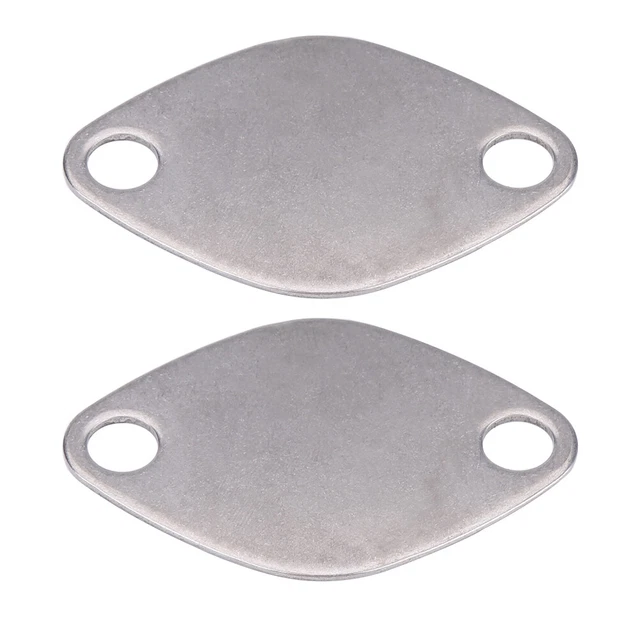 Plaque De Blocage Vanne EGR 2 Pièces - Pour Renault Espace Laguna Master Trafic Vauxhall Movano