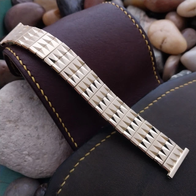 19mm 18mm 16mm Speidel Gold-Filled Short Unused MCM 1956 Vintage Watch Band 19mm 18mm 16mm Speidel Gold-Filled Short Unused MCM 1956 Vintage Watch Band
