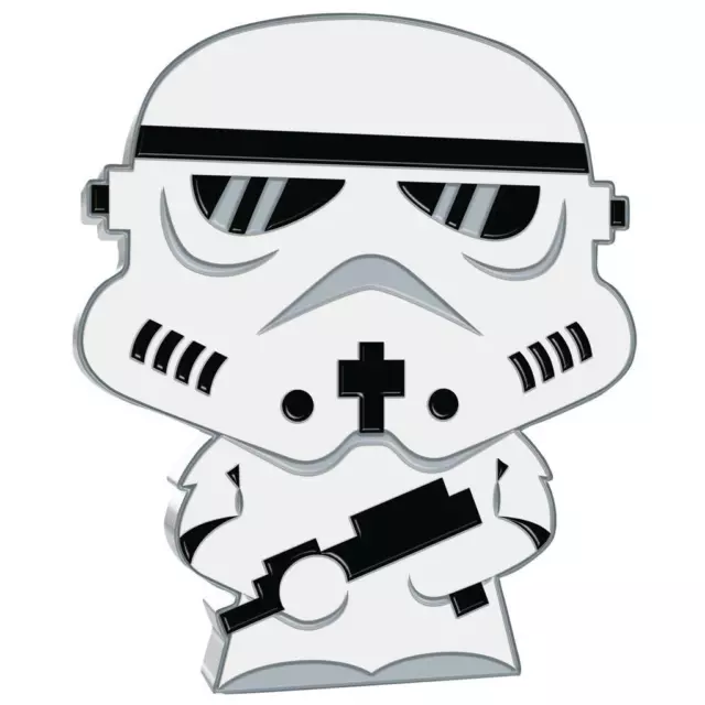 Silbermünze Stormtrooper™ Star Wars™ 2020 - Chibi Coins (4.) - Niue - 1 Oz PP