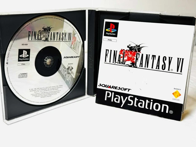PS1 Playstation 1 PAL final Fantasy 7 vii