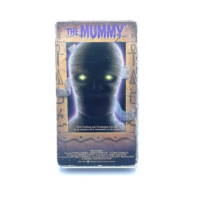 THE MUMMY (1959) VHS 1987 Warner Home Video HORROR Christopher Lee ...