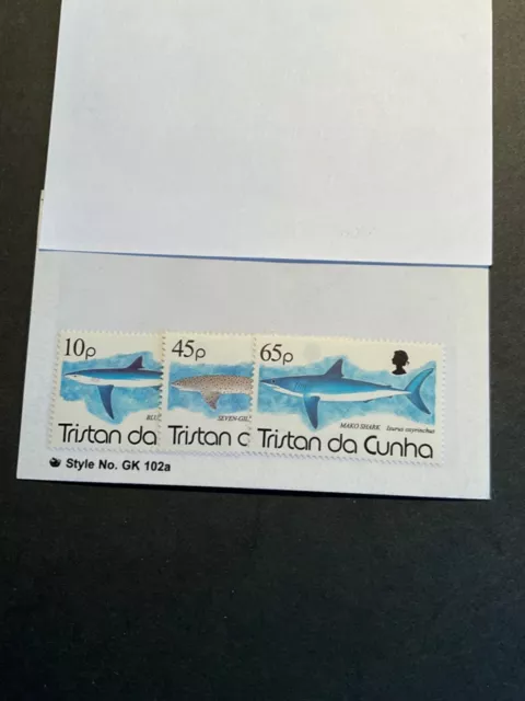 Tristan Da Cunha Scott #551-3 never hinged