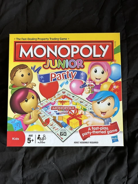 Monopoly Junior Party Brettspiel Hasbro 2011 komplett & sehr guter Zustand