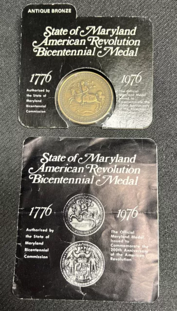 1926 Bronze Declaration of Independence Sesquicentennial - New Jersey Medal