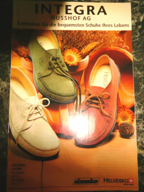 INTEGRA SCHUH Kleiner Katalog Schweiz 0421 EUR 6,00 - PicClick DE