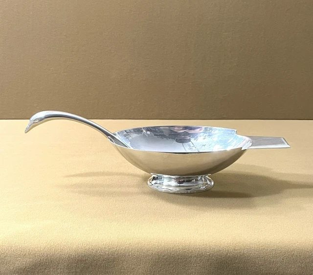 Grand plateau en métal argenté, collection Gallia, - Catawiki