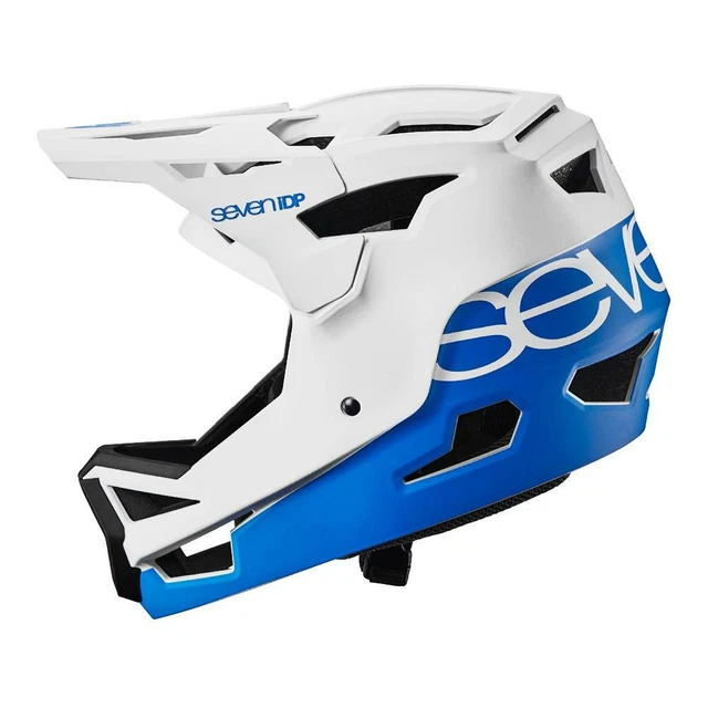 7iDP Project 23 ABS Full Face Enduro DH Cycle Helmet 2022 - Blue/White