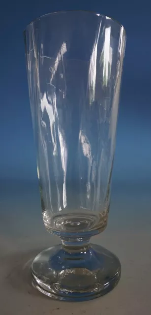 RS0622-096: Seltenes Biedermeier Glas Bierglas 19 Jhdt. 0,5 L transparent