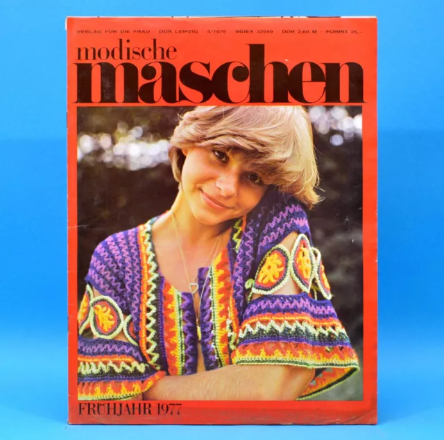 DDR | Modische Maschen | 4 von 1976 | Schnittmuster Mode Verlag für die Frau B