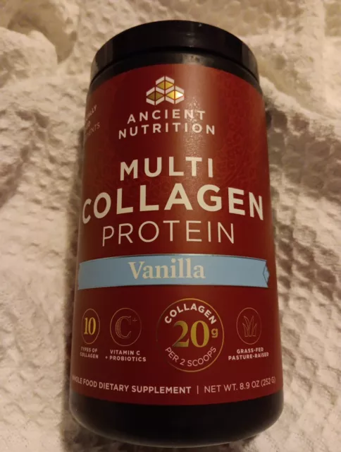 Ancient Nutrition Multi Collagen Protein - Vanilla 8.9 oz