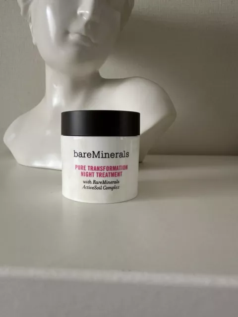 bareMinerals Pure Transformation Night Treatment MEDIUM 2g Clear