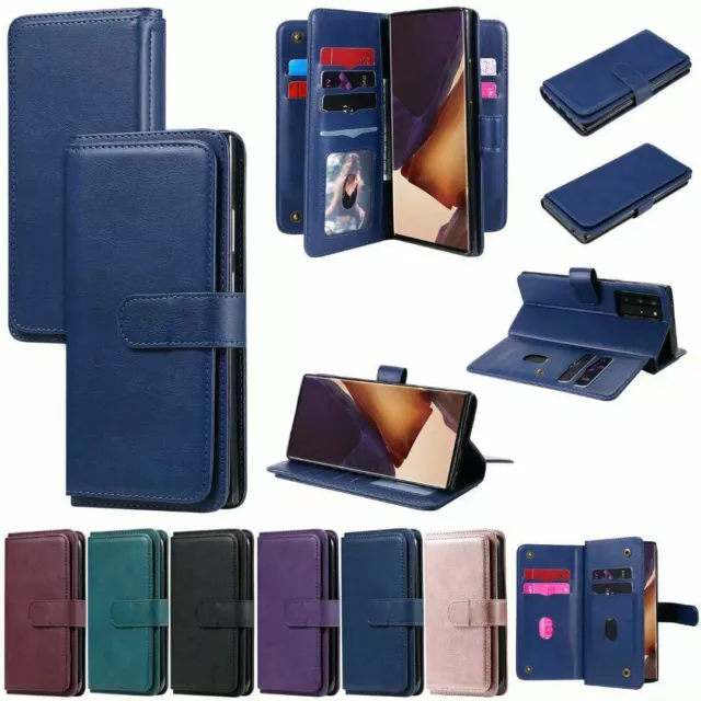 For Nokia C10 C20 G50 Magnetic Leather Flip Wallet Card Slot Cover Case