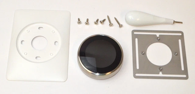 Google Nest Learning Thermostat, Smart Wifi, Stainless Steel *USED* T3007ES
