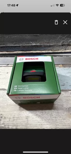 Lampe Frontale LED BOSCH neuve