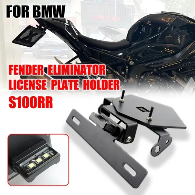 License Plate Holder Tail Light Bracket Tidy Fender Eliminator For BMW S1000RR