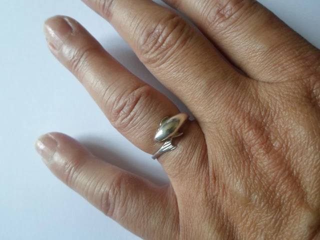 Bague argent massif style chaîne gourmette (D'occasion) à Brüttisellen pour CHF 30 - avec