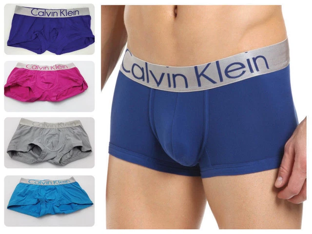 SOUS V TEMENTS BOXER HOMME Calvin Klein coffre court acier coton