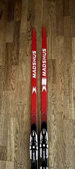 Madshus Redline JR Skating Langlauf Ski 167 Rennschliff Fischer