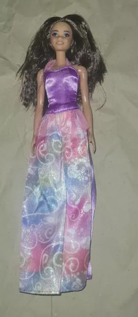 Mattel Barbie Doll, Brunette And Freckled, Redressed