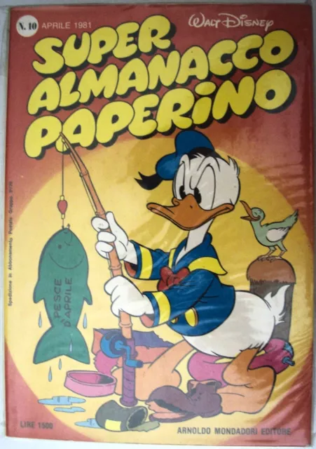 Super Almanacco Paperino N.10 Aprile 1981 -  Ed. Mondadori