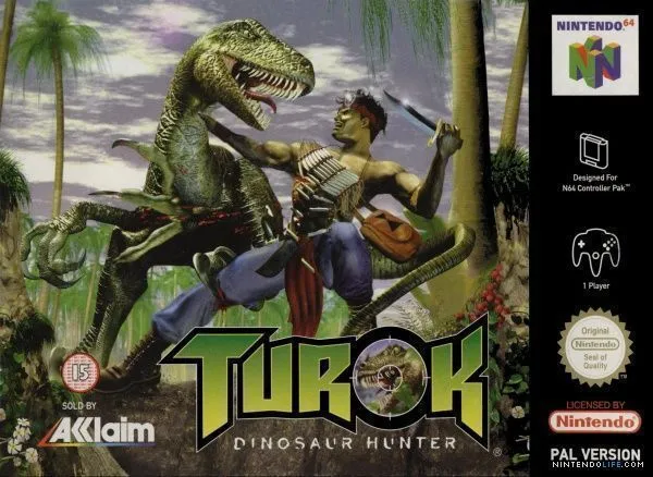 Turok: Dinosaur Hunter (Nintendo N64) *NO BOX OR MANUAL*
