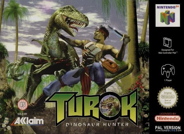 Turok: Dinosaur Hunter (Nintendo N64) *NO BOX OR MANUAL*