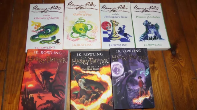 Harry Potter  Set: Complete Collection by J. K. Rowling .new type covers