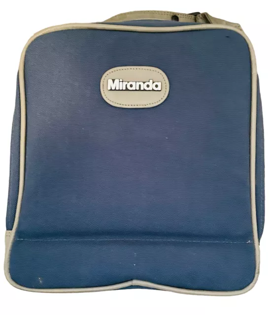 VINTAGE MIRANDA CAMERA Camcorder Case Shoulder Bag Interior Compartments  Storage £14.24 - PicClick UK