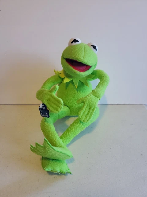 Kermit The Frog Wired Poseable 23" Plush By Applause Muppets Jim Henson