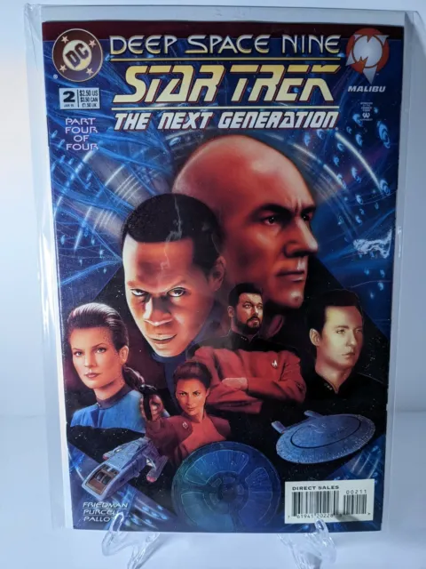 Star Trek: (TNG)The Next Generation/Deep Space Nine #2, (1994), 12 PICTURES ====