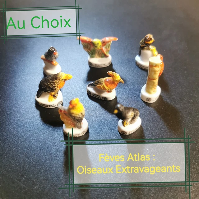 Fève En Porcelaine Atlas / Allures De Chat 2006 – Collection Nature Animal