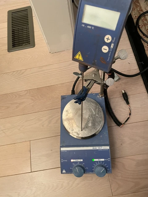 IKA RCT basic ETS-D4 probe hotplate/ stirrer digital magnetic hot plate bxa IKA RCT basic ETS-D4 probe hotplate/ stirrer digital magnetic hot plate bxa
