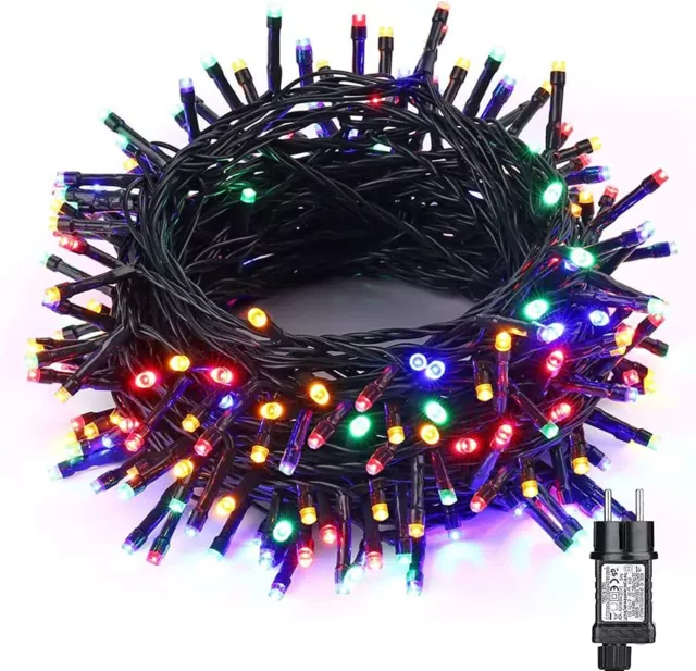 Tubo Luminoso Led Luci Di Natale Impermeabile Esterno Interno Multicolor Catena 2