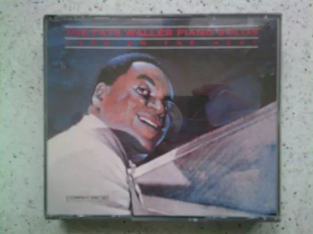 FATS WALLER      Turn on The Heat-Piano Solos   COFFRET 2 CD