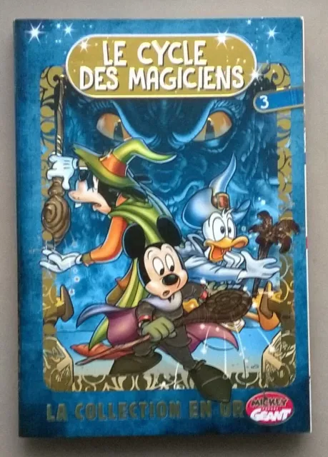 Lot de 3 BD Mickey Parade Géant hors série " Le cycle des magiciens " de DISNEY 3
