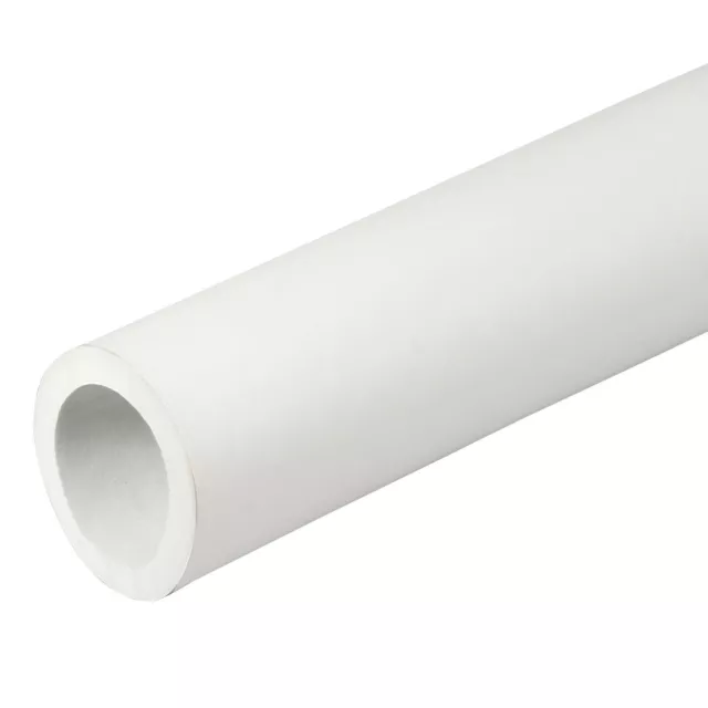 Foam Grip Tubing Handle Grips 32mm ID 44mm OD 3.3ft White for Tools Handle