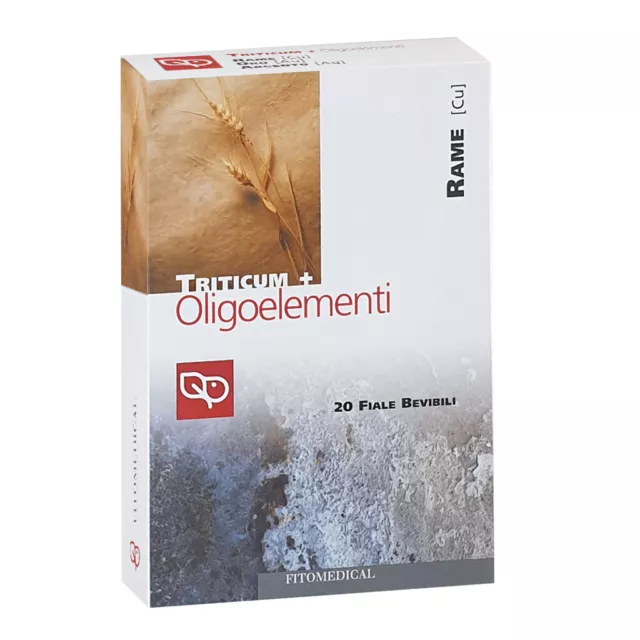 Fitomedical Triticum + Oligoelementi Rame 20 Fiale