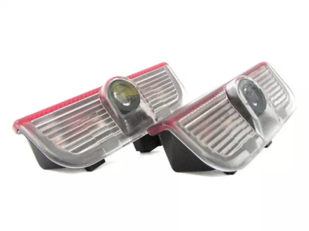 Kit Luci Led Logo Proiettori Auto Portiere VW Golf 5 6 Plus Jetta Passat CC