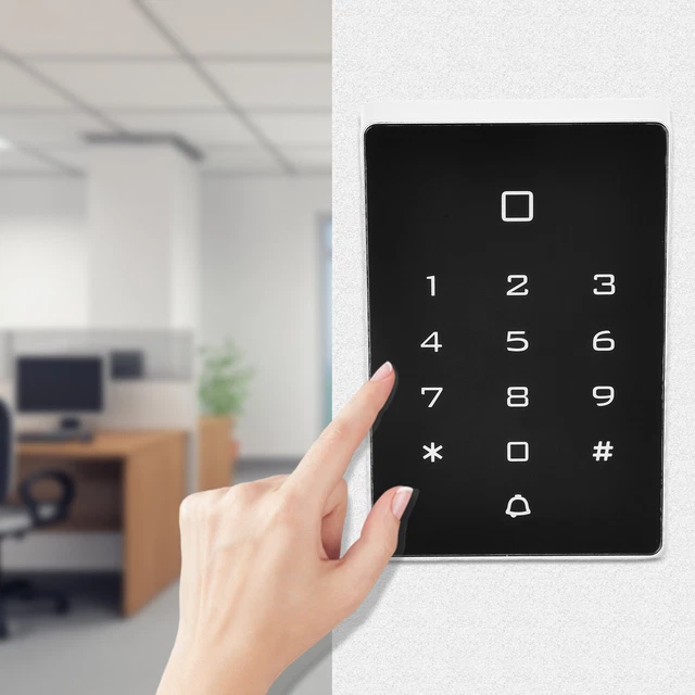 ACCESS CONTROL MACHINE ID Card Touch Password Keyboard Accesso ...
