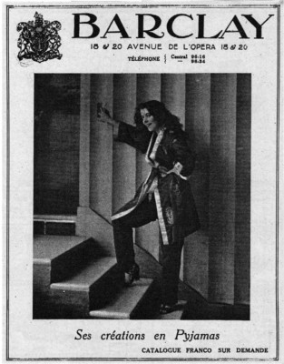 14 x 18,5 *** BARCLAY // a130 pub. Paris *** 1919 Articles de Voyage 