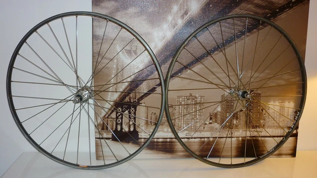 Paire De Clips à Ressort Moyeux Disques Campagnolo – NOS Espagne – Route Vintage