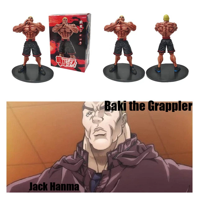 THE ULTIMATE SHOWDOWN Jack Hanma Vs. Yujiro Hanma Baki The Grappler Pvc
