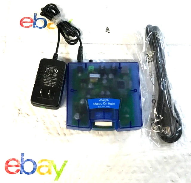 Avaya Magic On Hold 800.584.4653  700378904 W/ Card & Power Supply